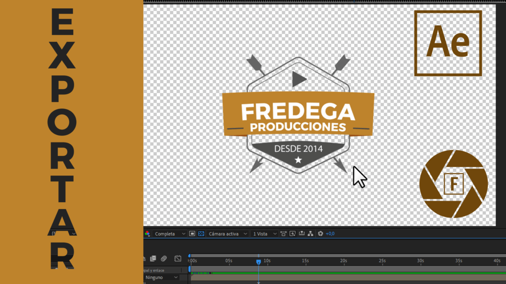 Exportar Con Transparencia En After Effects Y Bajar El Peso Sin Perder Calidad.