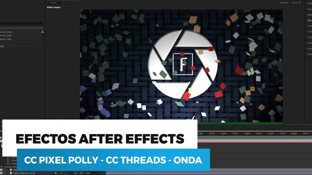 Efectos CC Pixel Polly – CC Threads – Onda