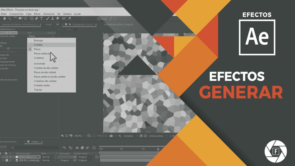 Efectos Generar After Effects