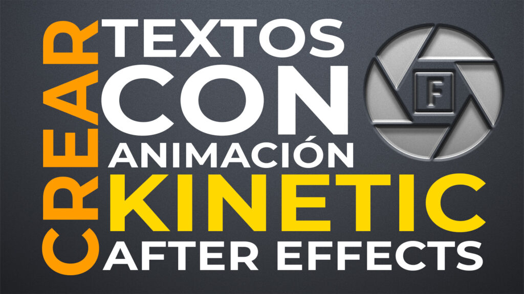 Animar textos cinéticos o kinetic con pocos clics en After Effects