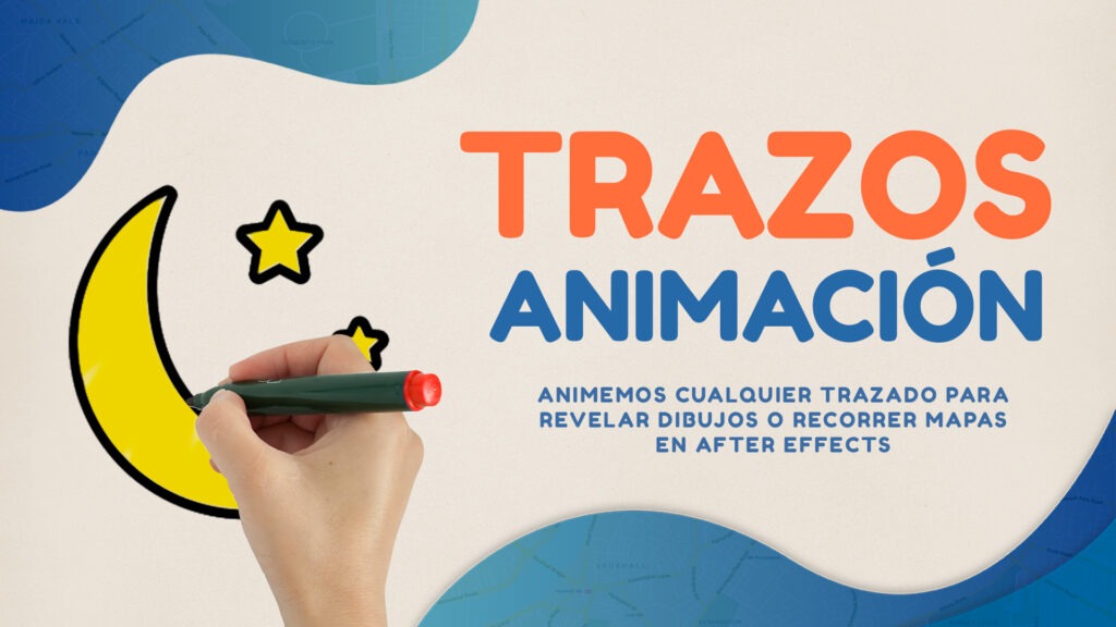 Animar trazos de dibujos a mano y recorridos de mapas