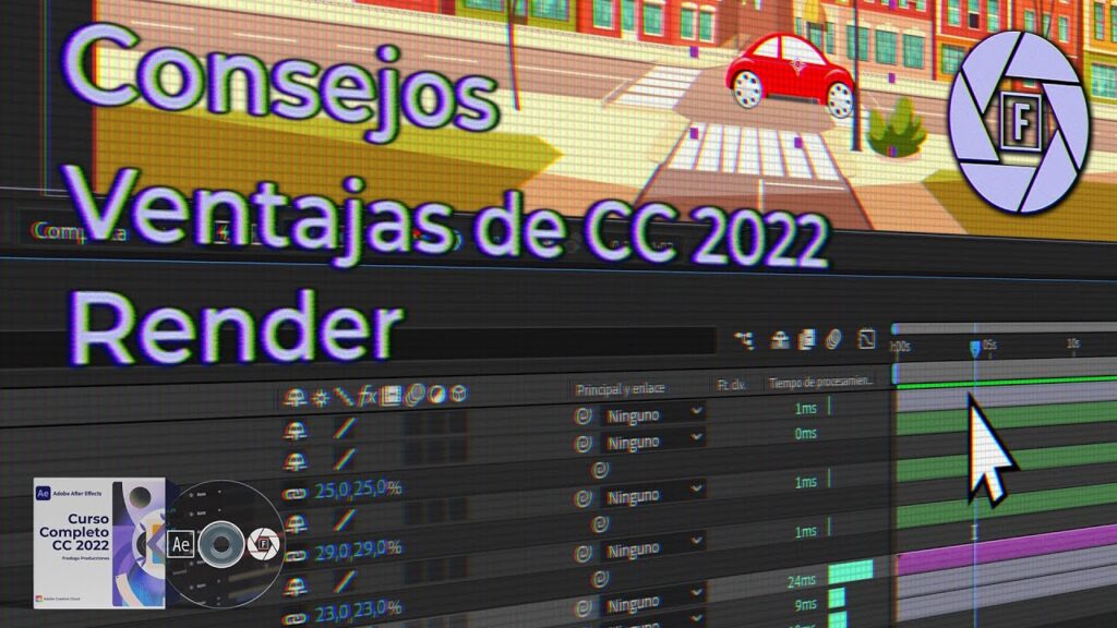 Recomendaciones, render y ventajas de After Effects CC 2022