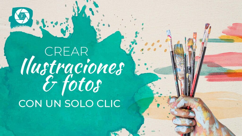 Crear ilustraciones y fotos con un solo clic