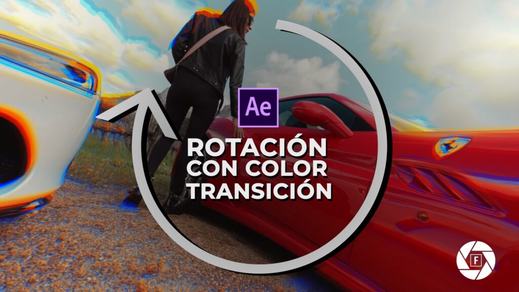 Crear transición Rotación con deformación de color