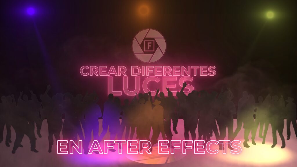 Crear y usar  Luces 3D, volumétricas y de discoteca en Ae